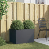 NNEVL Planter Anthracite 62x47x46 cm Steel