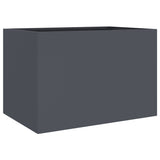NNEVL Planter Anthracite 62x47x46 cm Steel