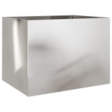 NNEVL Planter Silver 62x47x46 cm Stainless Steel