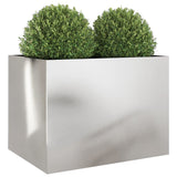 NNEVL Planter Silver 62x47x46 cm Stainless Steel