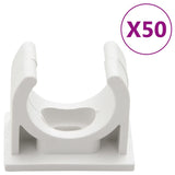 NNEVL Cable Trunkings with Clips Ø25 mm 30 m PVC