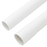NNEVL Cable Trunkings with Clips Ø30 mm 10 m PVC