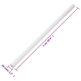 NNEVL Cable Trunkings with Clips Ø30 mm 10 m PVC
