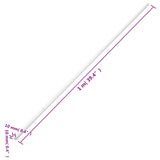 NNEVL Cable Trunking 10x10 mm 10 m PVC