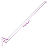 NNEVL Cable Trunking 20x10 mm 10 m PVC
