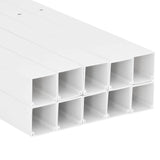 NNEVL Cable Trunking 60x40 mm 10 m PVC