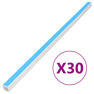 NNEVL Cable Trunking Self-Adhesive 10x10 mm 30 m PVC