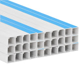 NNEVL Cable Trunking Self-Adhesive 10x10 mm 30 m PVC
