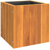 NNEVL Garden Planter 25x25x25 cm Solid Wood Acacia