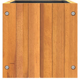 NNEVL Garden Planter 25x25x25 cm Solid Wood Acacia