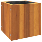 NNEVL Garden Planter 25x25x25 cm Solid Wood Acacia
