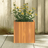 NNEVL Garden Planter 35x35x35 cm Solid Wood Acacia