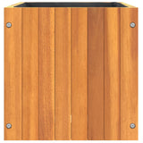 NNEVL Garden Planter 35x35x35 cm Solid Wood Acacia