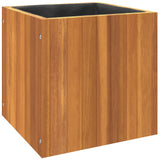 NNEVL Garden Planter 35x35x35 cm Solid Wood Acacia