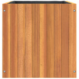 NNEVL Garden Planter 45x45x45 cm Solid Wood Acacia