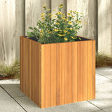 NNEVL Garden Planter 45x45x45 cm Solid Wood Acacia