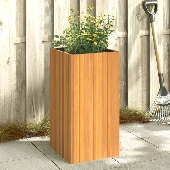 NNEVL Garden Planter 45x45x90 cm Solid Wood Acacia