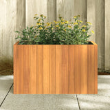 NNEVL Garden Planter 59x27.5x35 cm Solid Wood Acacia