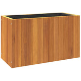 NNEVL Garden Planter 59x27.5x35 cm Solid Wood Acacia