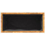 NNEVL Garden Planter 59x27.5x35 cm Solid Wood Acacia