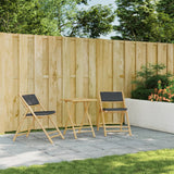 NNEVL Folding Garden Table 55x55x75 cm Bamboo