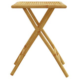 NNEVL Folding Garden Table 55x55x75 cm Bamboo