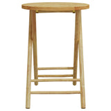 NNEVL Folding Garden Table Ø55x75 cm Bamboo