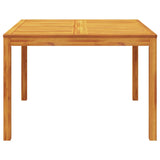 NNEVL Garden Dining Table 110x110x75 cm Solid Wood Acacia