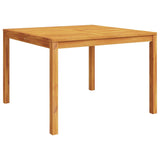 NNEVL Garden Dining Table 110x110x75 cm Solid Wood Acacia