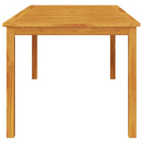 NNEVL Garden Dining Table 180x90x75 cm Solid Wood Acacia