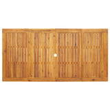 NNEVL Garden Dining Table 180x90x75 cm Solid Wood Acacia