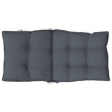 NNEVL Lowback Chair Cushions 6 pcs Anthracite Oxford Fabric