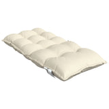 NNEVL Lowback Chair Cushions 6 pcs Cream Oxford Fabric
