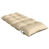 NNEVL Lowback Chair Cushions 6 pcs Beige Oxford Fabric