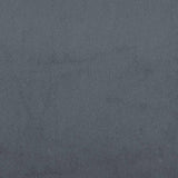 NNEVL Sofa with Cushions 3-Seater Dark Grey Velvet