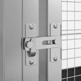 NNEVL Aviary Silver 211x207x212 cm Steel