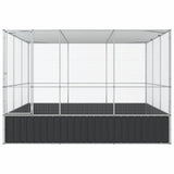 NNEVL Aviary Silver 311x307x212 cm Steel