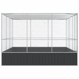 NNEVL Aviary Silver 311x307x212 cm Steel