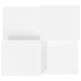 NNEVL Coffee Tables 2 pcs White Engineered Wood