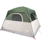NNEVL Camping Tent Cabin 4-Person Green Waterproof