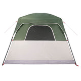 NNEVL Camping Tent Cabin 4-Person Green Waterproof