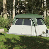 NNEVL Family Tent Cabin 6-Person Green Waterproof