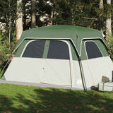 NNEVL Family Tent Cabin 6-Person Green Waterproof