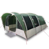 NNEVL Family Tent Tunnel 8-Person Green Waterproof