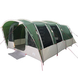NNEVL Family Tent Tunnel 8-Person Green Waterproof