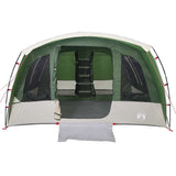 NNEVL Family Tent Tunnel 8-Person Green Waterproof