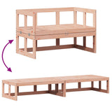 NNEVL Garden Sofa Bench Extendable Solid Wood Douglas
