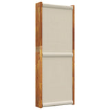 NNEVL 6-Panel Room Divider Light Grey 420x180 cm