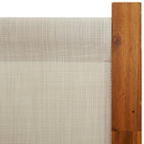 NNEVL 6-Panel Room Divider Light Grey 420x180 cm