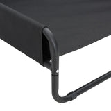 NNEVL Elevated Dog Bed Anthracite Oxford Fabric and Steel